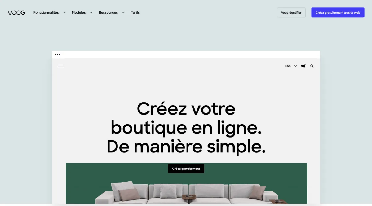Interface Voog : image, ergonomie, alternatives Interface Voog : image, ergonomie, alternatives