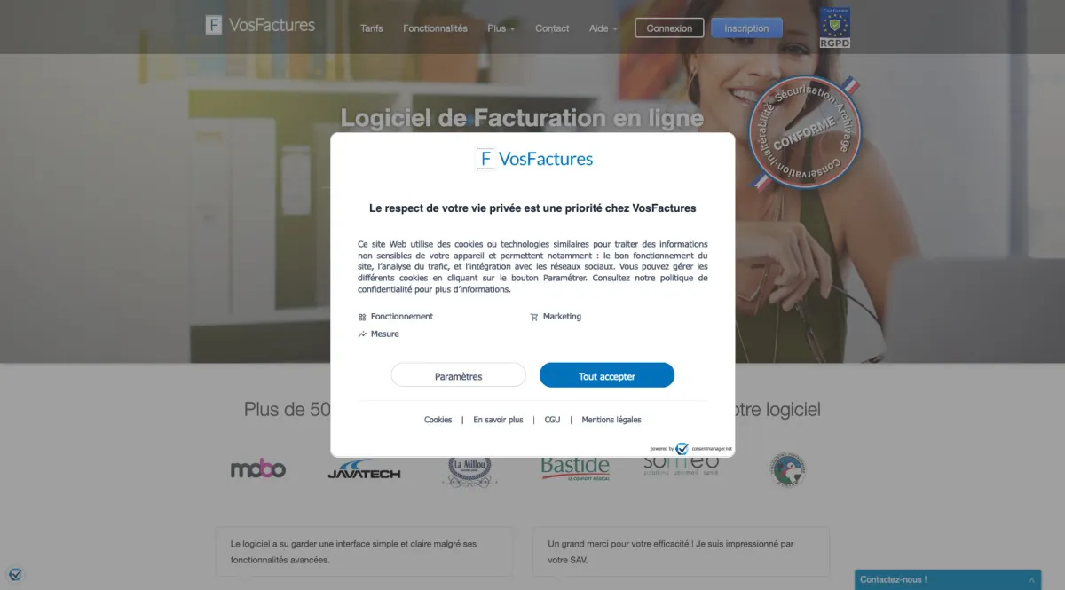 Interface Vosfactures : fonctionnalités, prix, alternatives Interface Vosfactures : fonctionnalités, prix, alternatives