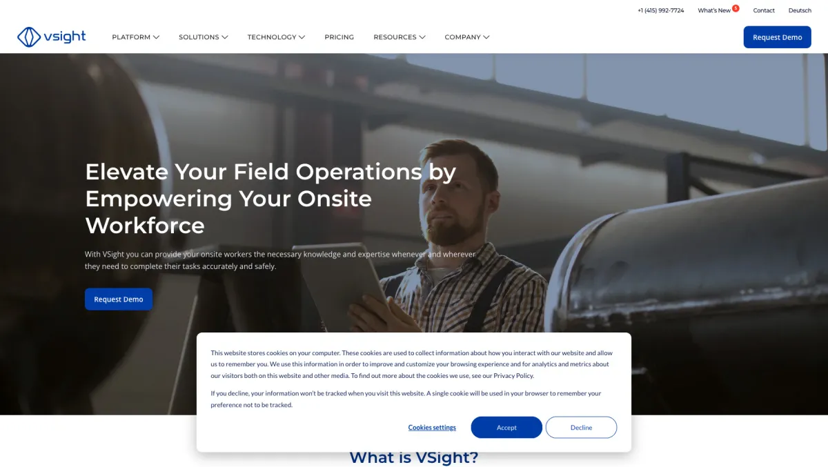 Interface VSight Remote : fonctionnalités, prix, alternatives