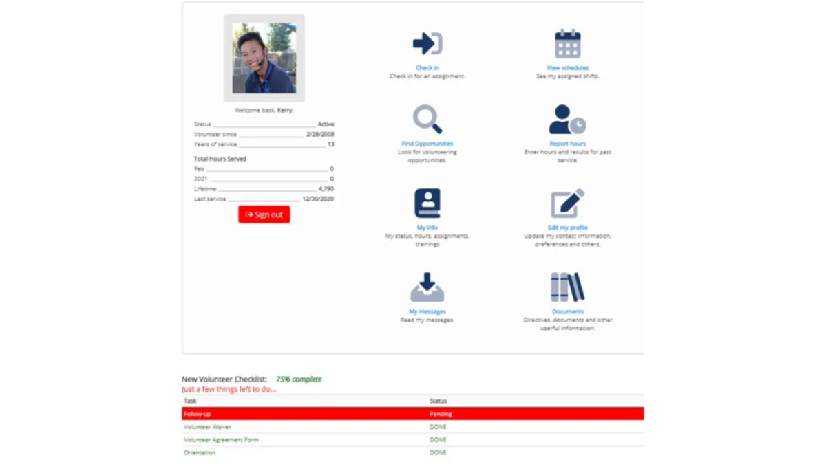 Interface VSys One: fonctionnalités, prix, alternatives