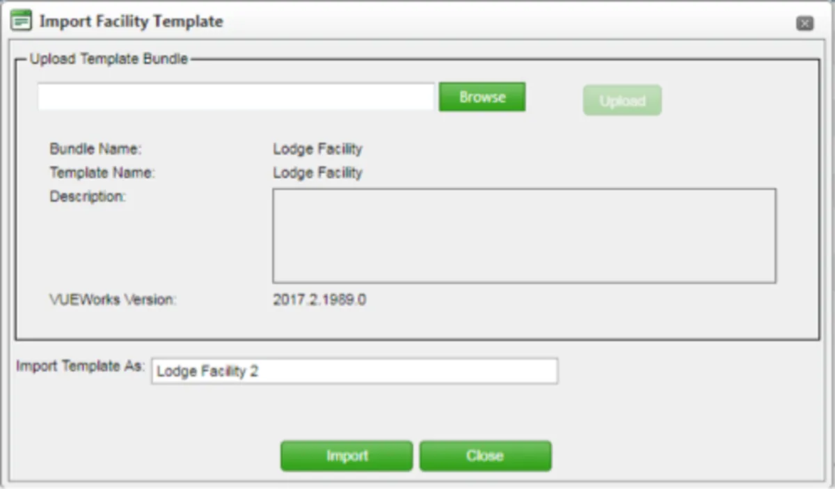 Interface VUEWorks: fonctionnalités, prix, alternatives