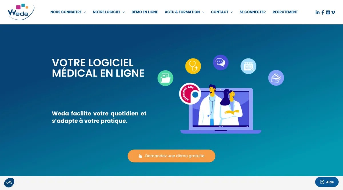 Interface Weda : image, ergonomie, alternatives Interface Weda : image, ergonomie, alternatives