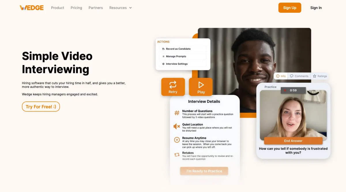 Interface WEDGE : fonctionnalités, prix, alternatives