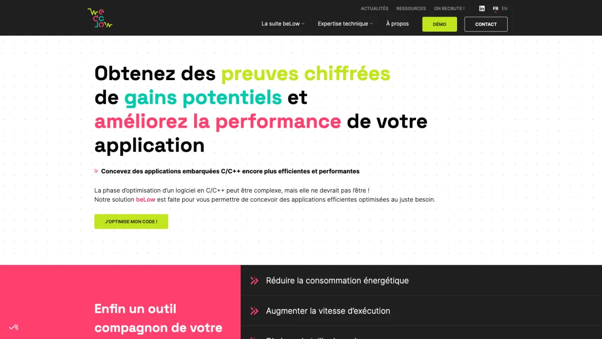 Interface WEDOLOW : fonctionnalités, prix, alternatives Interface WEDOLOW : fonctionnalités, prix, alternatives