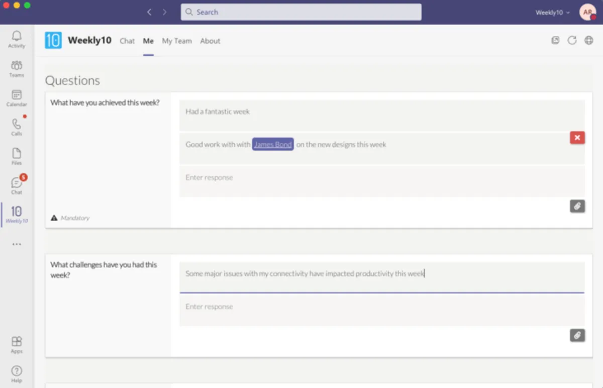 Notre avis sur Weekly10 : un logiciel d'engagement collaborateur (employee engagement) à découvrir