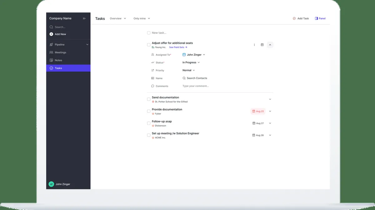 Interface Weflow: image, ergonomie, alternatives Interface Weflow: image, ergonomie, alternatives