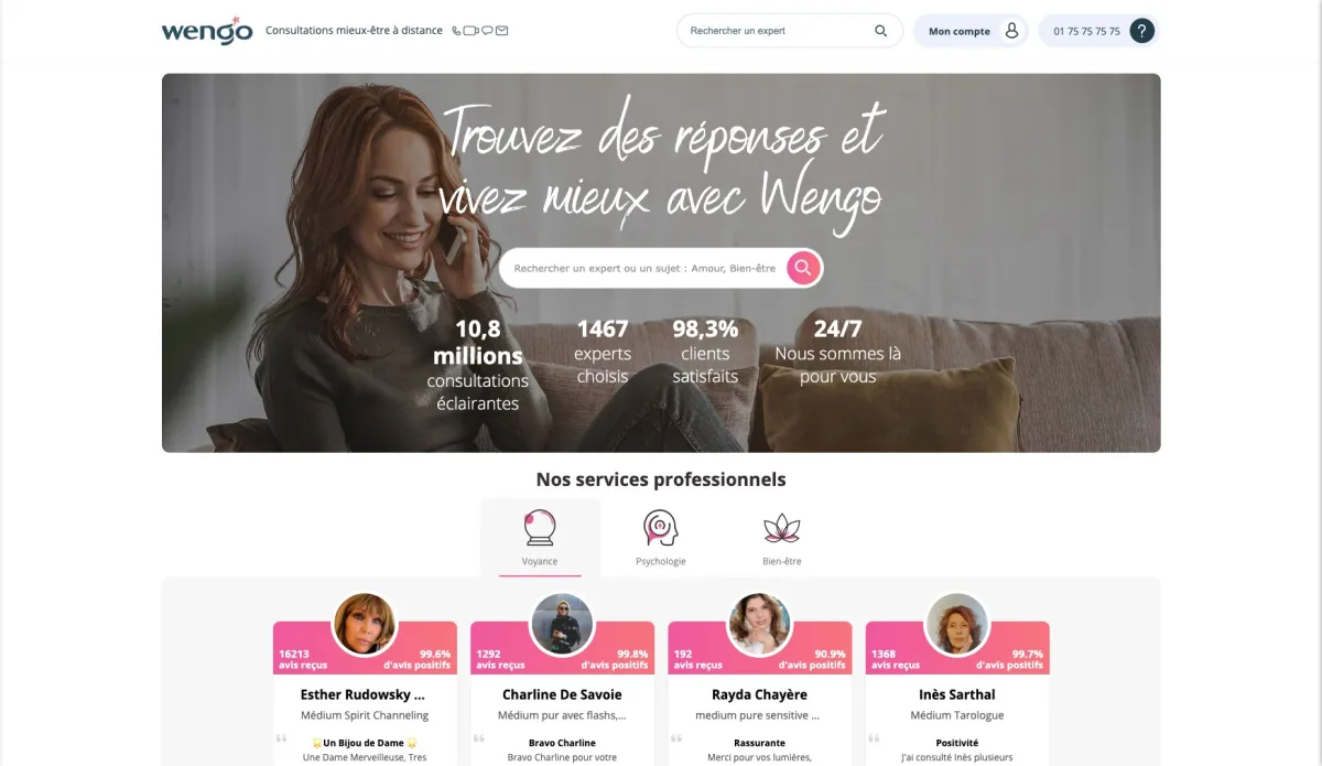 Interface Wengo : image, ergonomie, alternatives Interface Wengo : image, ergonomie, alternatives