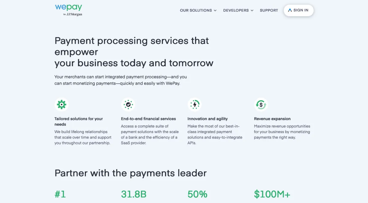 Interface Wepay : fonctionnalités, prix, alternatives