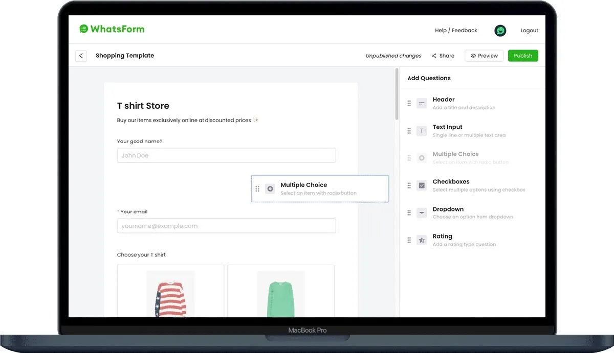 Notre avis sur WhatsForm : un logiciel de création de formulaires à découvrir