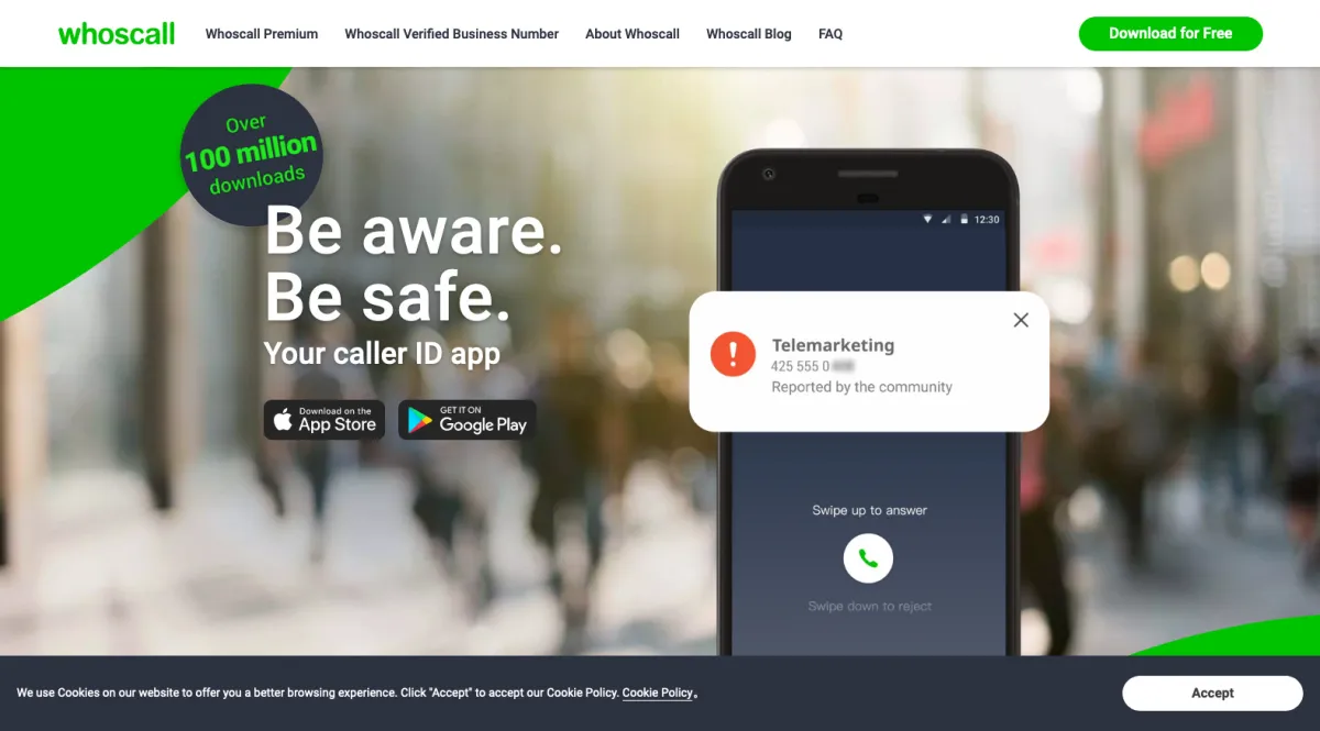 Interface WhosCall : image, ergonomie, alternatives Interface WhosCall : image, ergonomie, alternatives