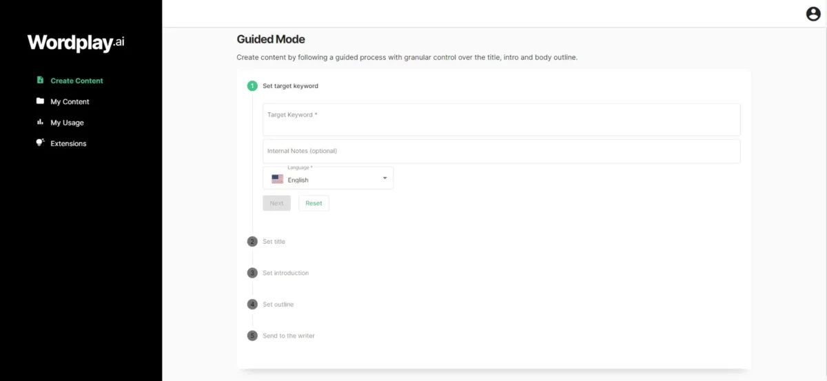 Interface Wordplay: image, ergonomie, alternatives