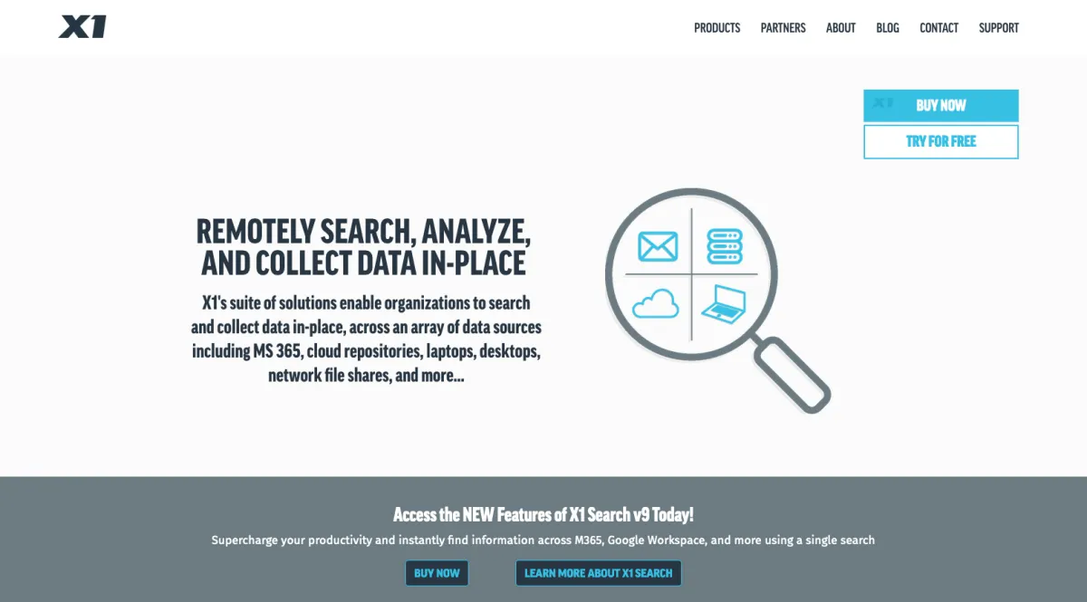 Interface X1 Search : image, ergonomie, alternatives