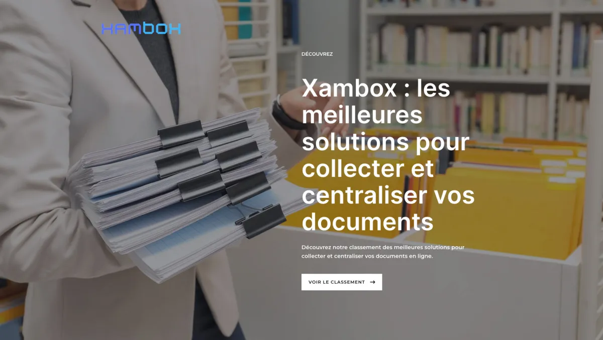 Xambox: avis sur le logiciel GED (gestion électronique des documents): fonctionnalités, avantages, inconvénients et tarifs